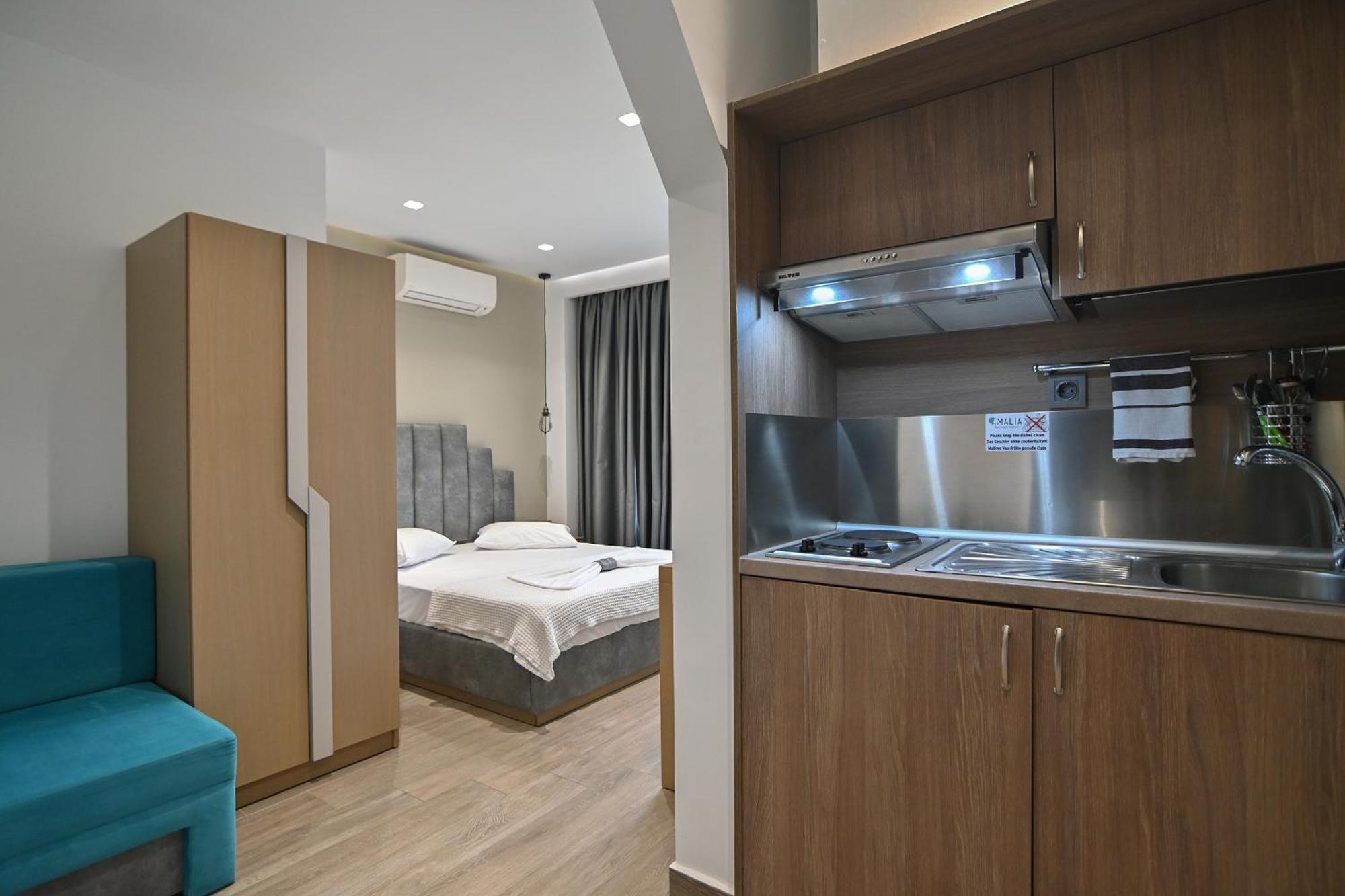 Amalia Rooms Sea View Vrasná Exteriör bild